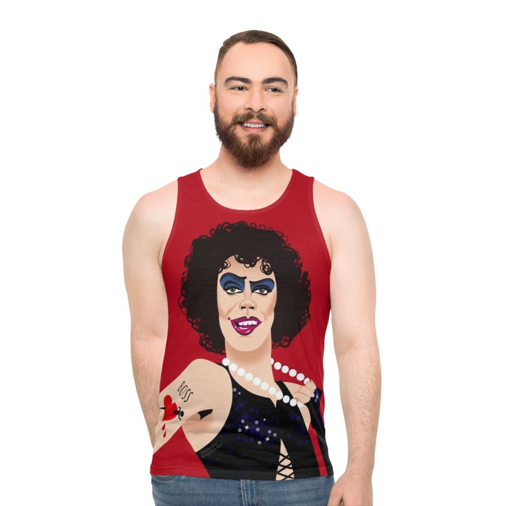 Antici Pation Unisex Tank Top Graphic Tee