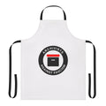 Black apron with white text reading "Archivists Against Fascism"