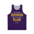 Antihero Definition Unisex Comic Tank Top