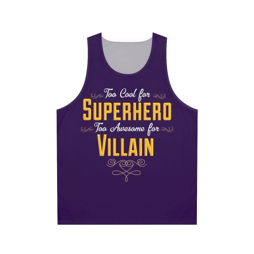 Antihero Definition Unisex Comic Tank Top
