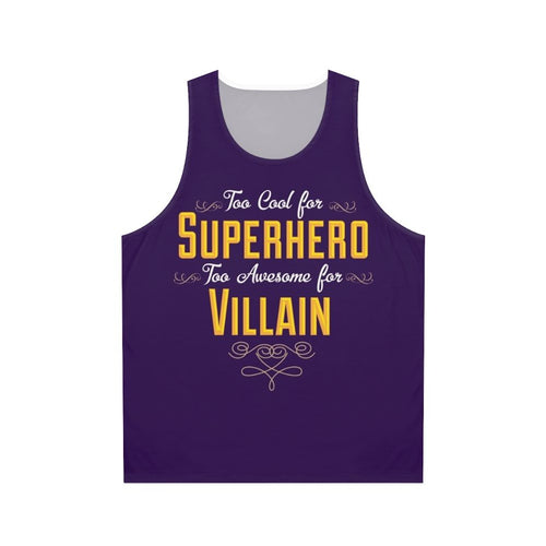 Antihero Definition Unisex Comic Tank Top