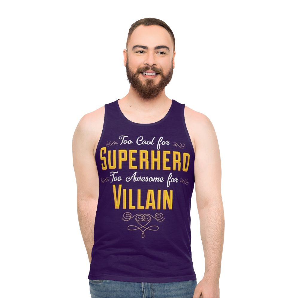 Antihero Definition Unisex Comic Tank Top