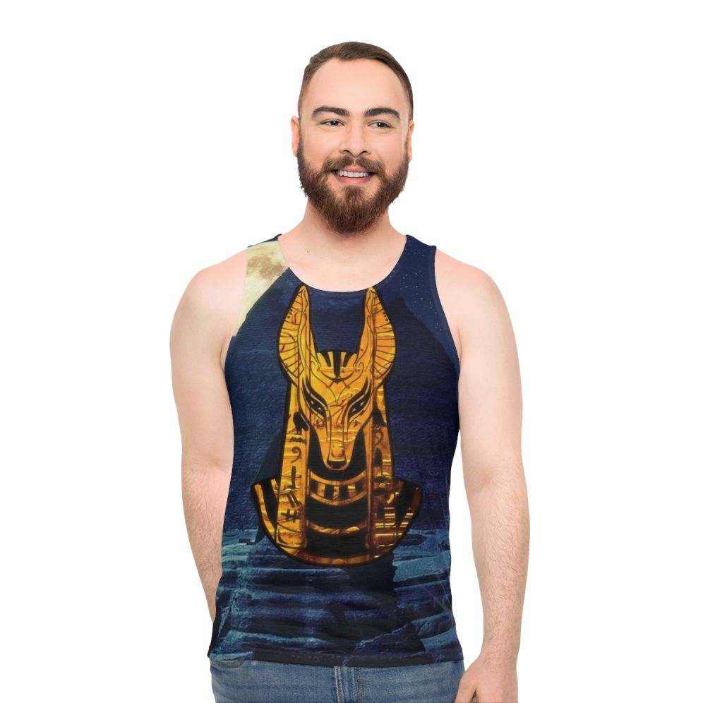 Anubis Egyptian God Unisex Tank Top