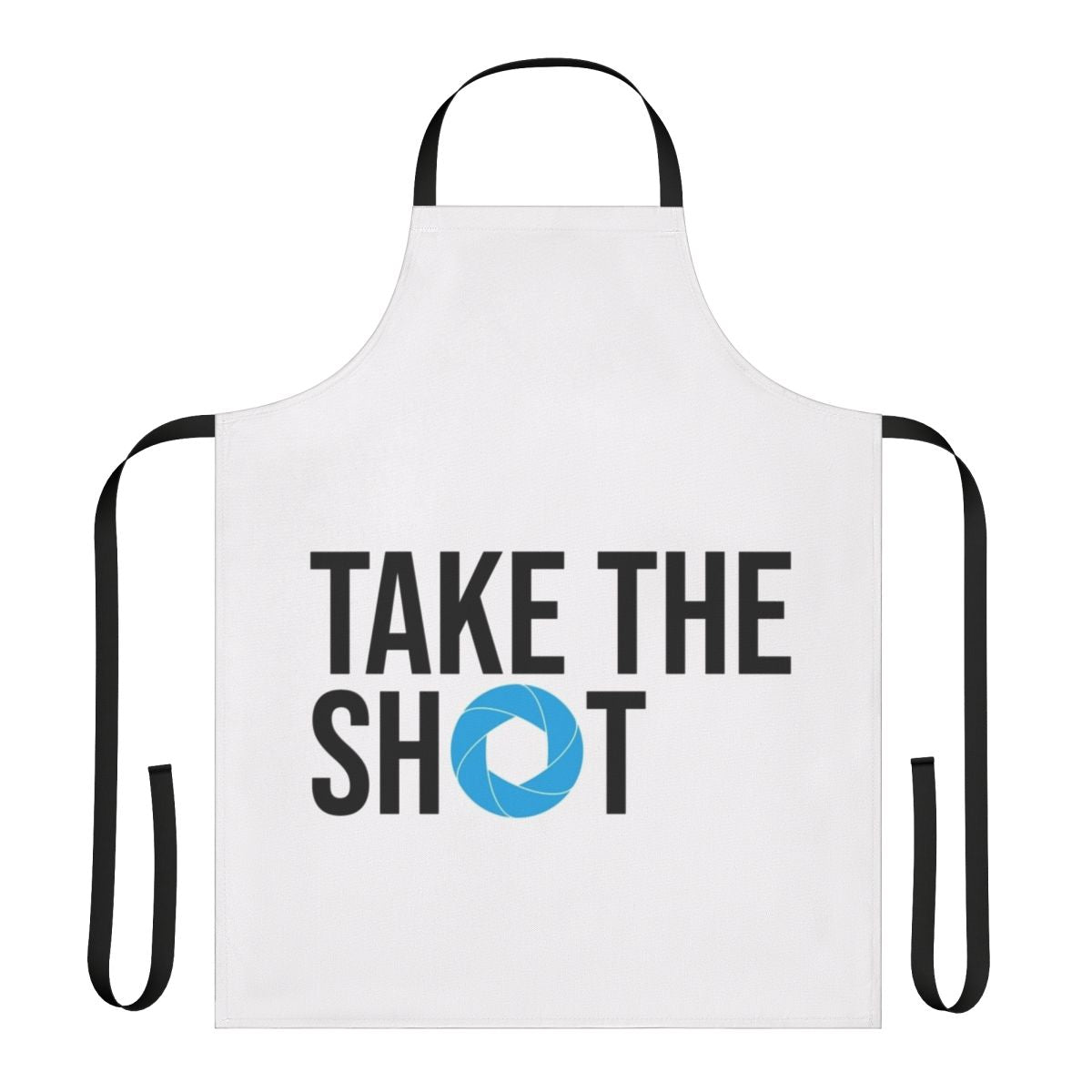 Photography apron with an aperture design, perfect for photographers and camera enthusiasts.