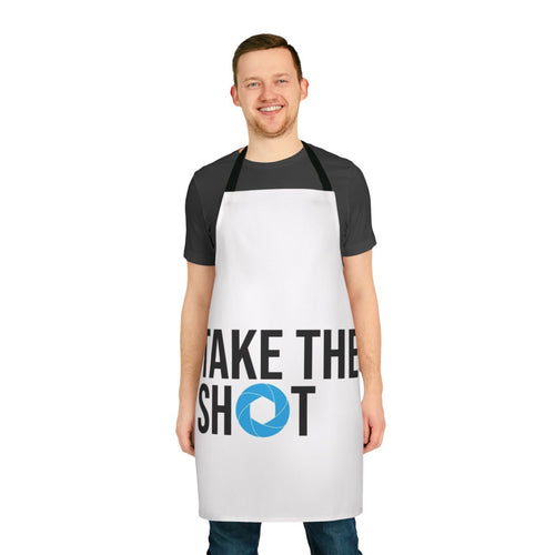 Photography apron with an aperture design, perfect for photographers and camera enthusiasts.