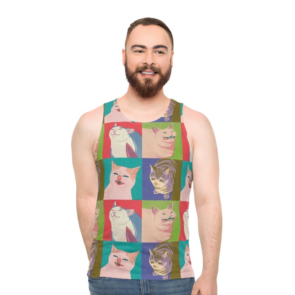 Apocalypse Meme Cats Unisex Tank Top