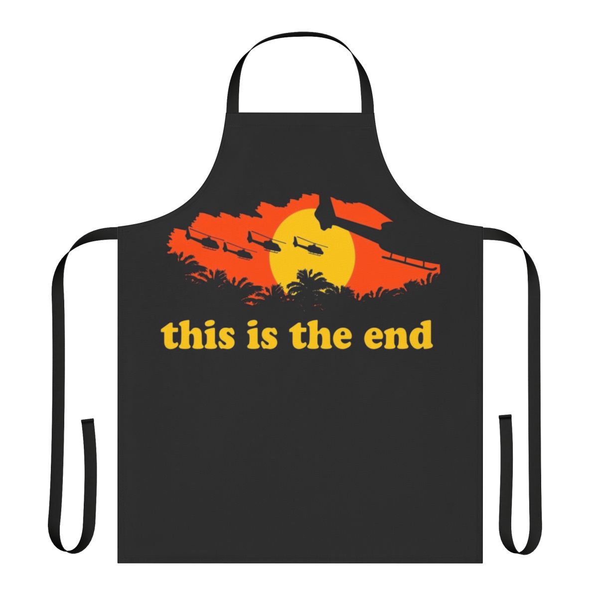 Apocalypse-Themed Duty Freak Apron Inspired by the Movie "Apocalypse Now"