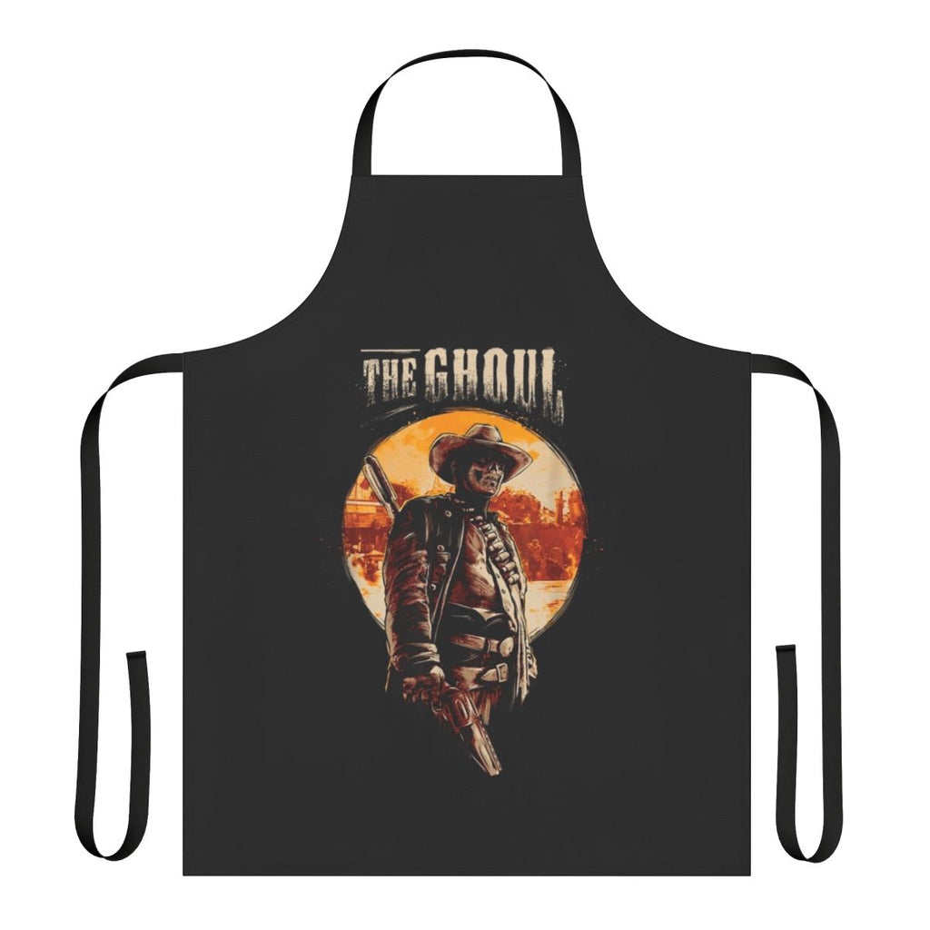 Ghoul-themed apron for Fallout fans, featuring a post-apocalyptic design