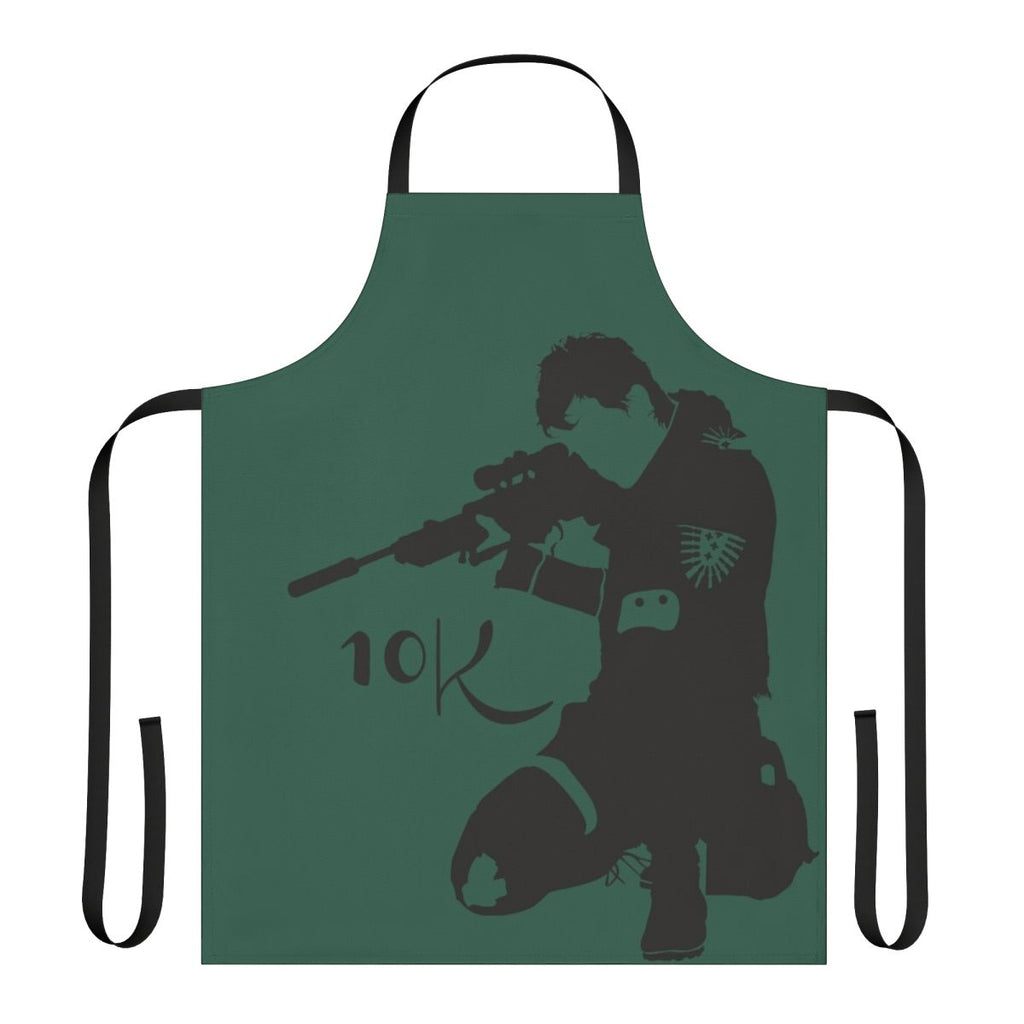 Z Nation 10K Apron with silhouettes of guns and characters