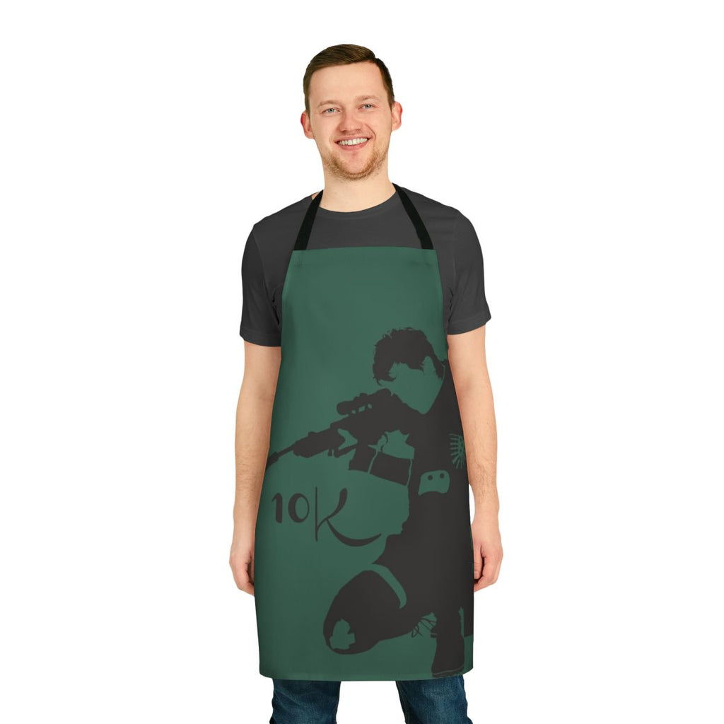 Z Nation 10K Apron with silhouettes of guns and characters