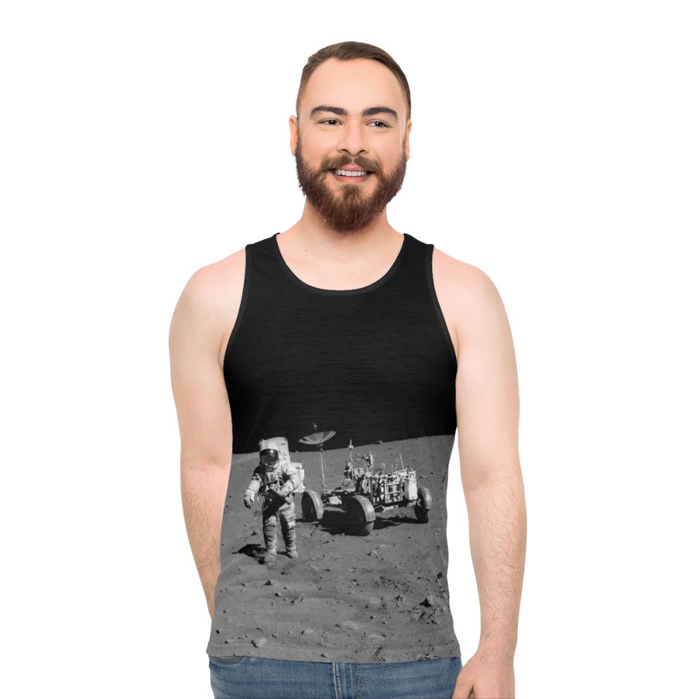 Apollo 15 Unisex Moon Exploration Tank Top