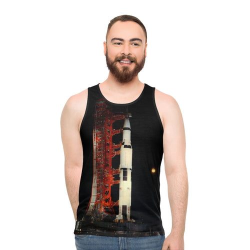 Apollo XII countdown demonstration test unisex tank top