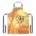 Applejack-inspired apron featuring a pony design, ideal for fans of the My Little Pony franchise