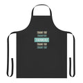 Stylish and durable apron with a "Thank You Farmers" design, perfect for supporting and celebrating American farmers.