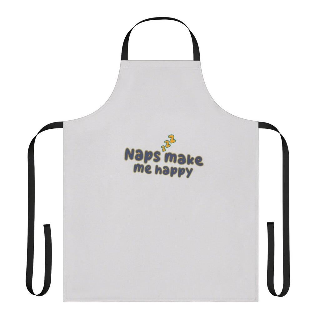 Apron with the text "Sorry I Was Sleeping, Naps Fix Everything" for napping enthusiasts