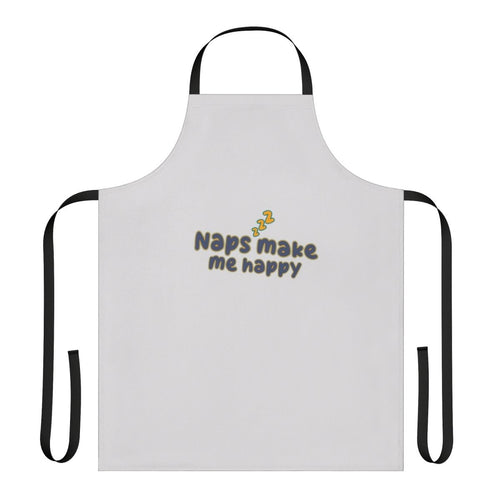 Apron with the text "Sorry I Was Sleeping, Naps Fix Everything" for napping enthusiasts