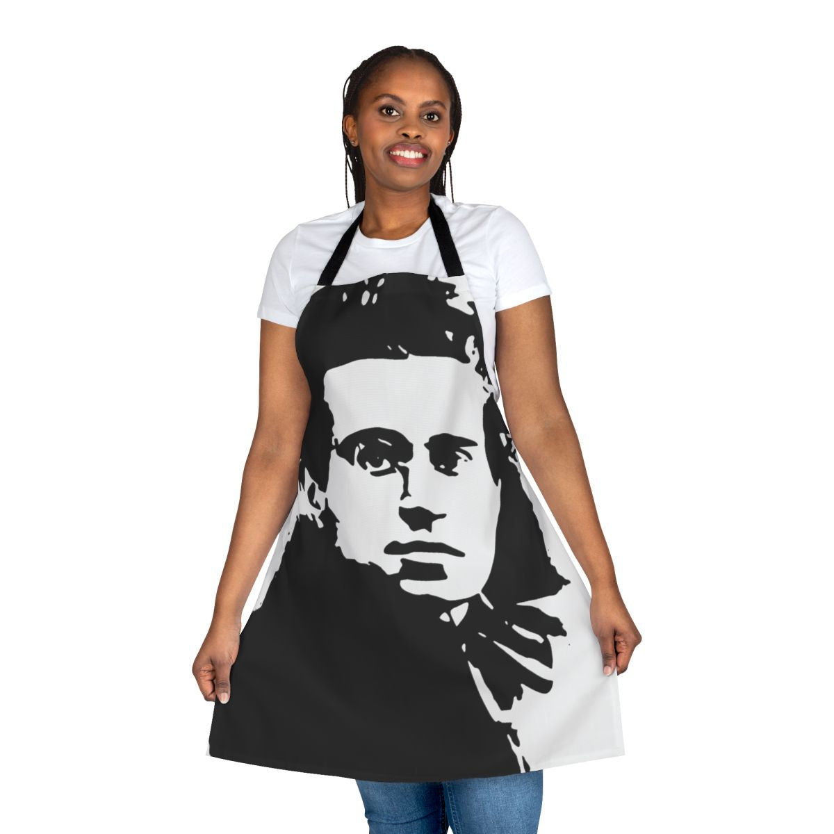Apron featuring the name and image of Antonio Gramsci, an influential Italian political theorist and philosopher.