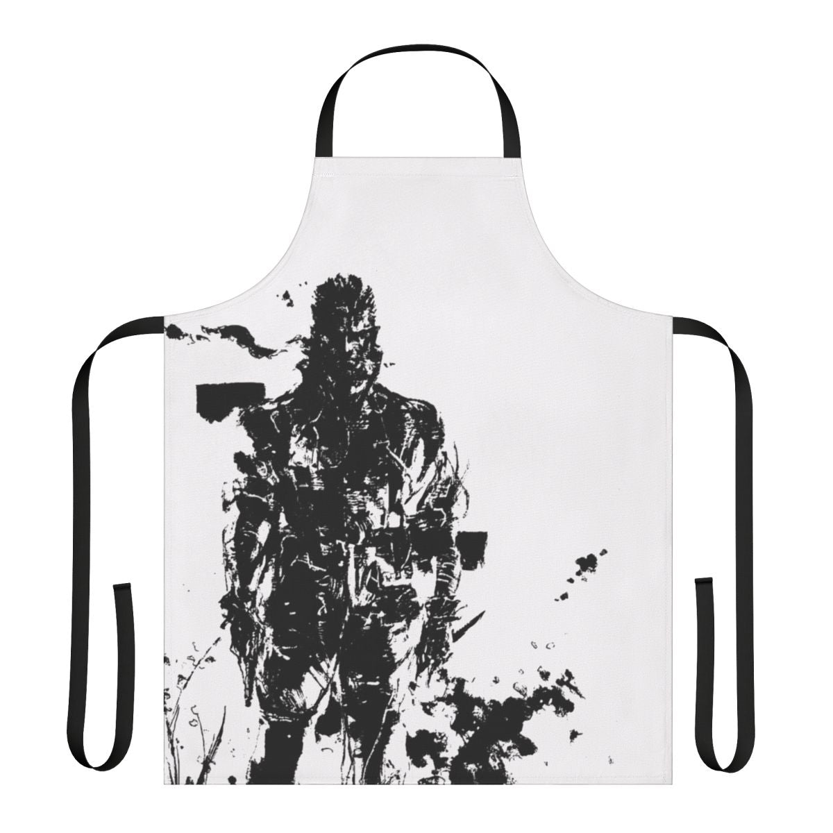 Apron featuring the iconic Big Boss character from the Metal Gear Solid video game series