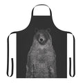 Apron featuring a design inspired by the character Michael Mell from the musical Be More Chill