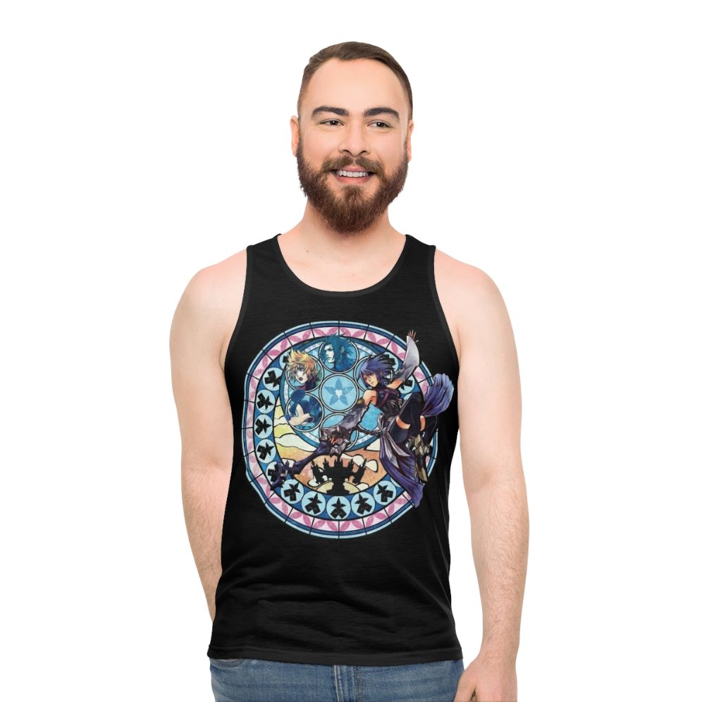 Aqua Kingdom Hearts Unisex Tank Top