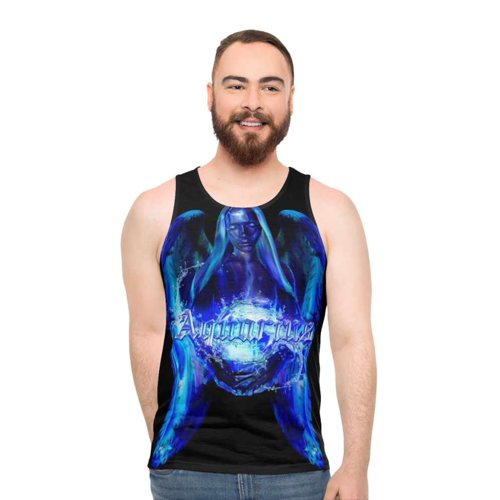 Aquarius Astrology Zodiac Unisex Tank Top