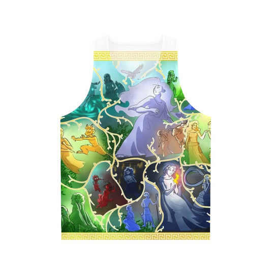 Arachne Greek Mythology Tapestry Unisex Tank Top