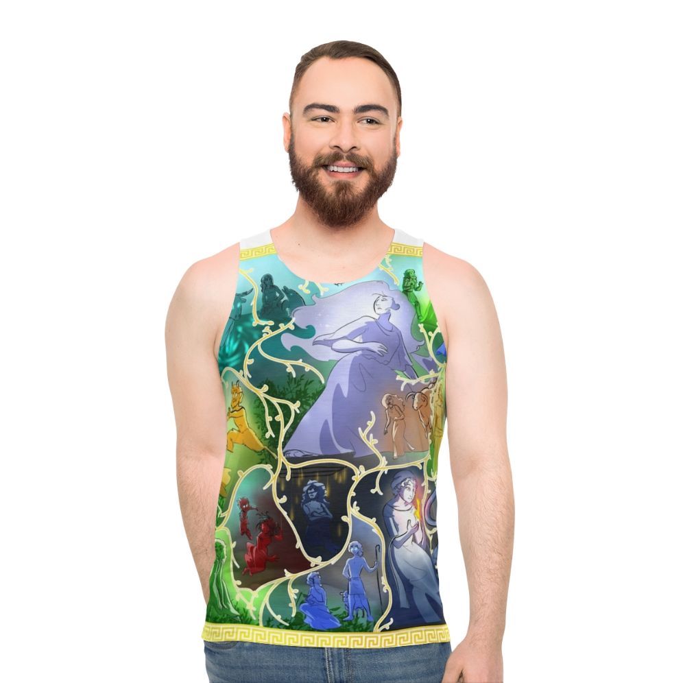 Arachne Greek Mythology Tapestry Unisex Tank Top