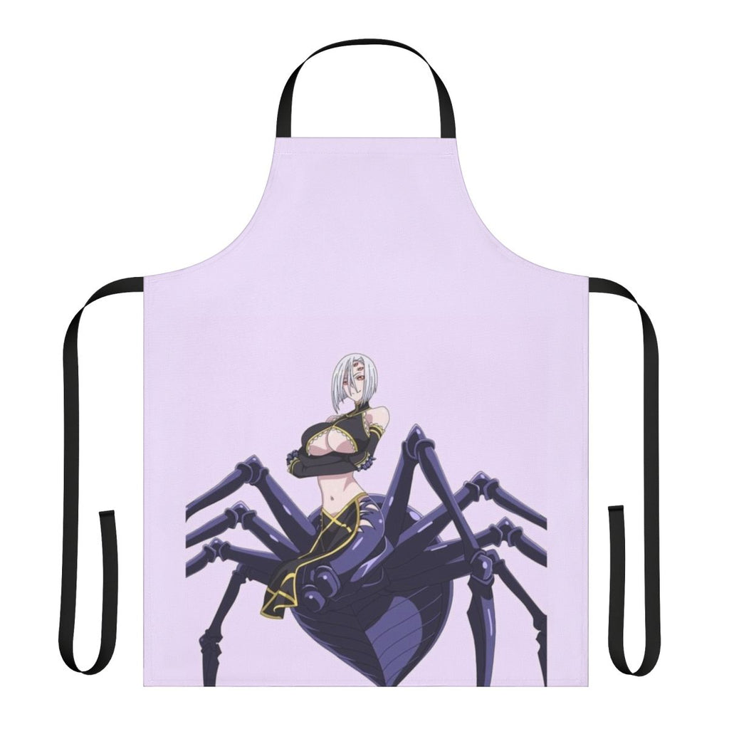 Arachne-inspired apron featuring Rachnera the Arachne from the Monster Musume anime and manga series.