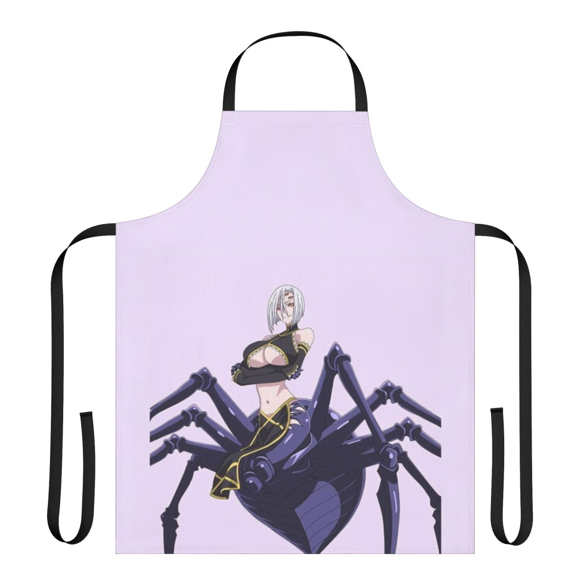 Arachne-inspired apron featuring Rachnera the Arachne from the Monster Musume anime and manga series.