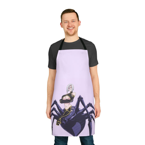 Arachne-inspired apron featuring Rachnera the Arachne from the Monster Musume anime and manga series.