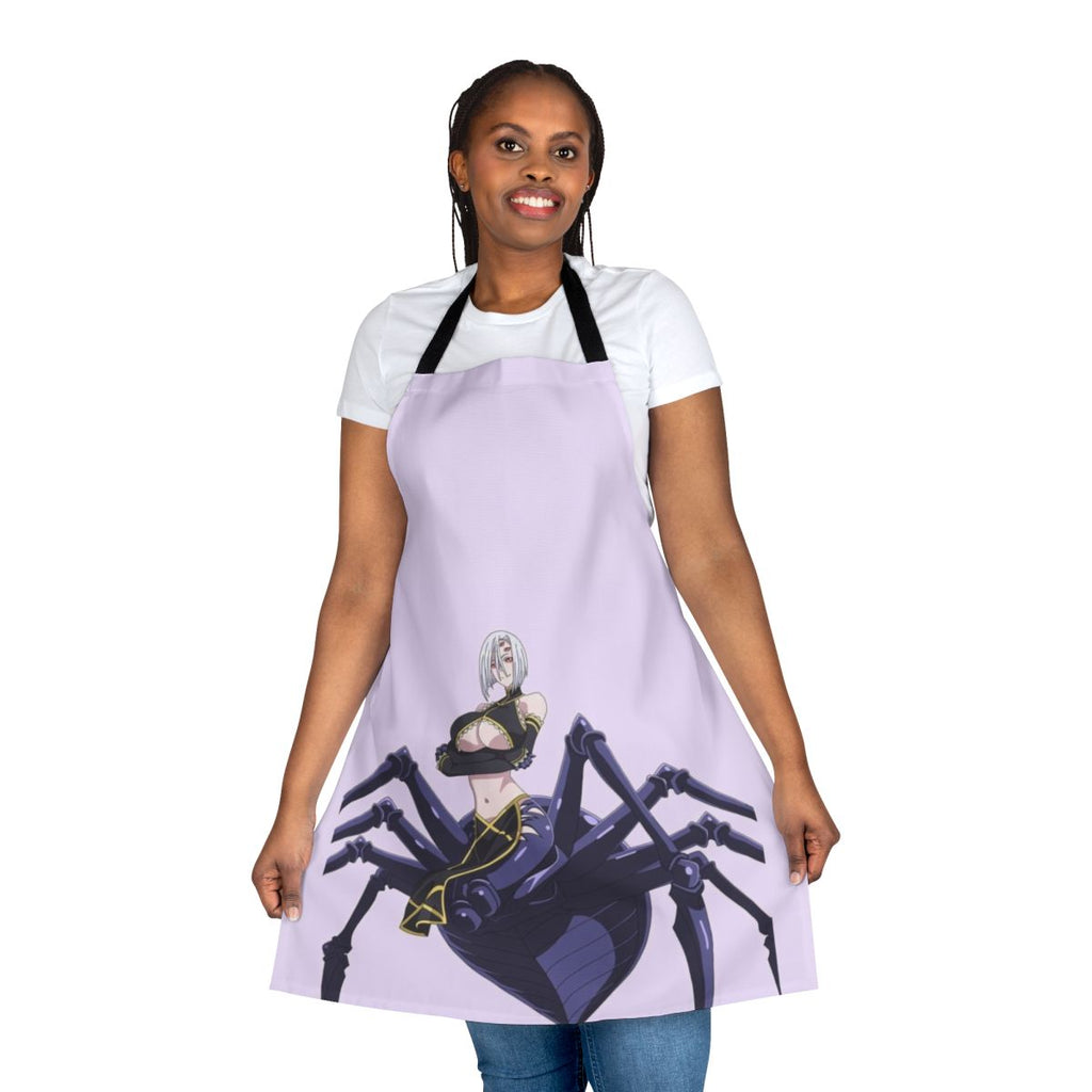 Arachne-inspired apron featuring Rachnera the Arachne from the Monster Musume anime and manga series.