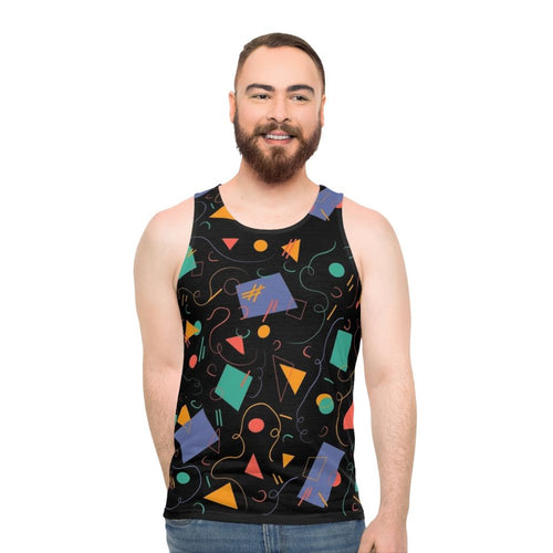 Arcade Carpet Retro 90s Unisex Tank Top