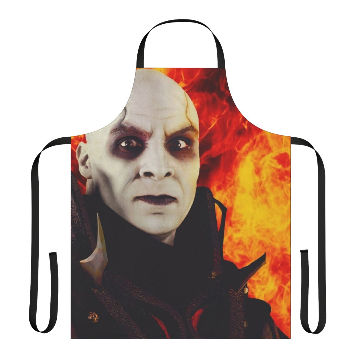 Quan Chi-themed arcade cabinet apron for Mortal Kombat enthusiasts