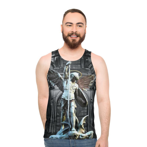 Archangel Michael Unisex Tank Top