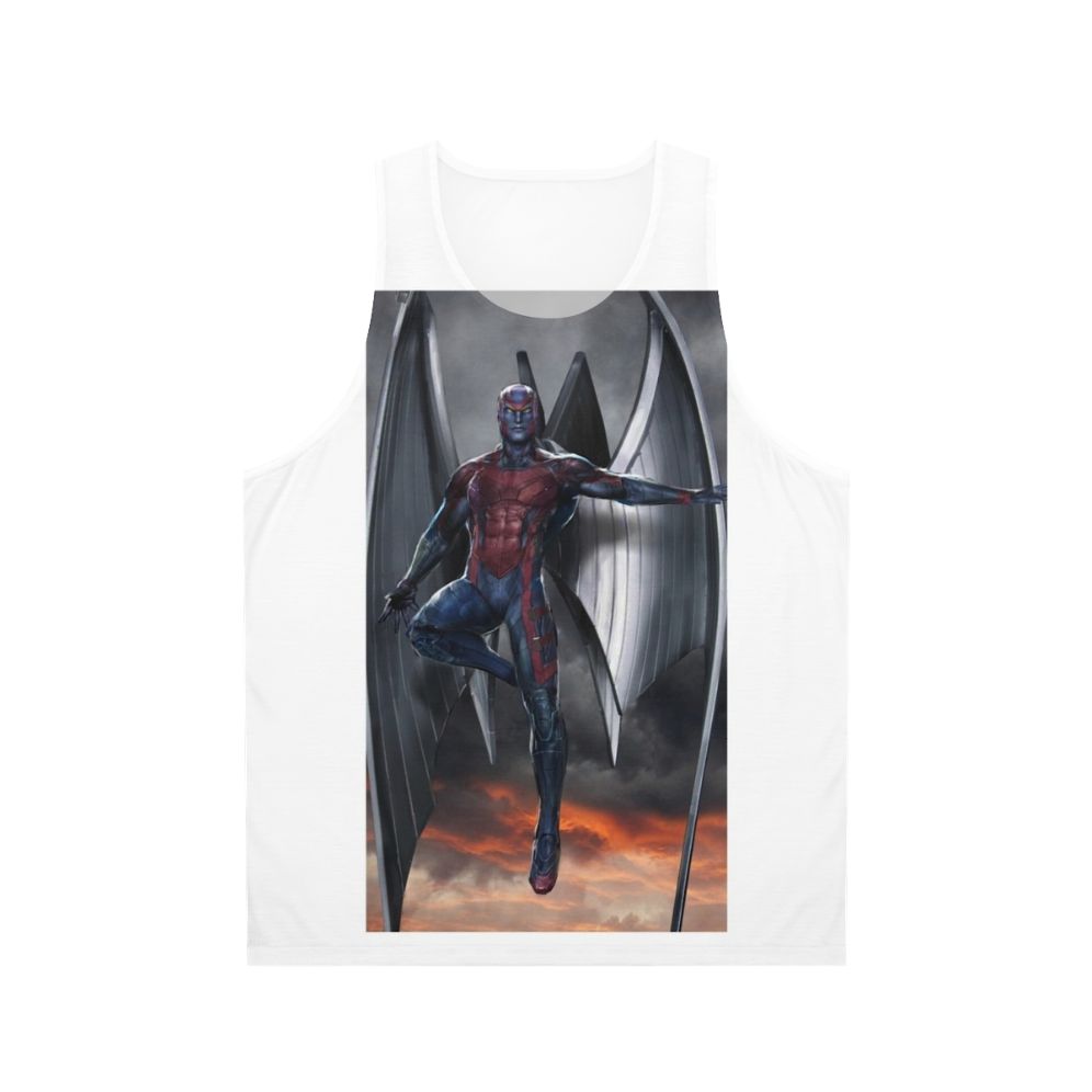 Archangel superhero comic book unisex tank top