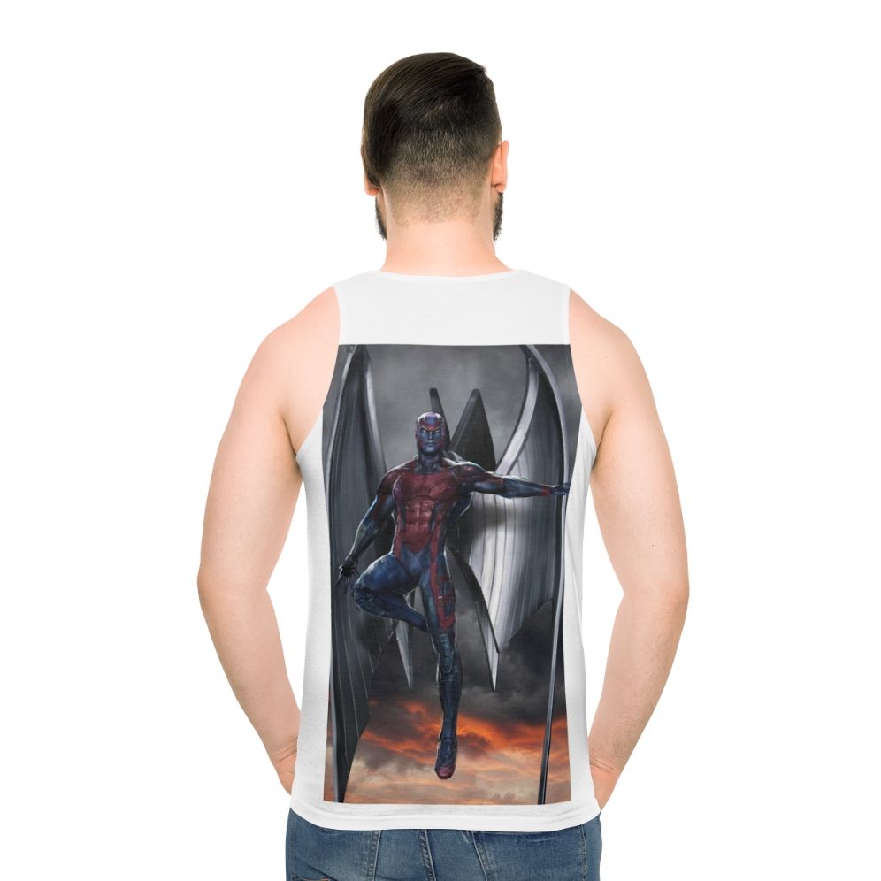 Archangel superhero comic book unisex tank top