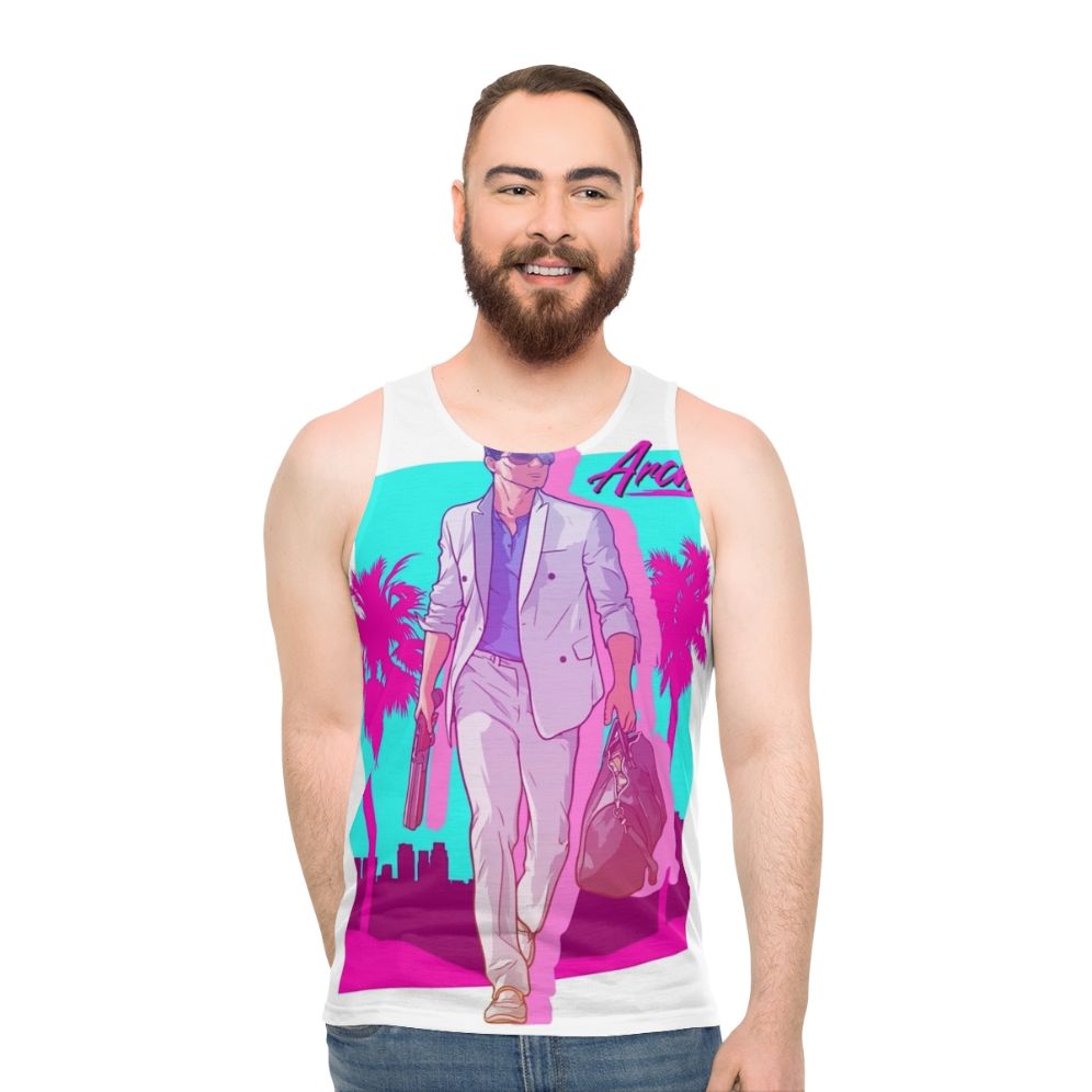 Archer Vice 80s Unisex Tank Top