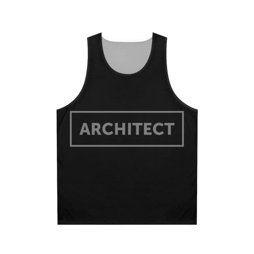 Architect design art unisex tank top