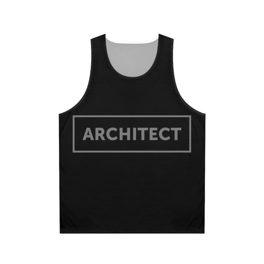Architect design art unisex tank top