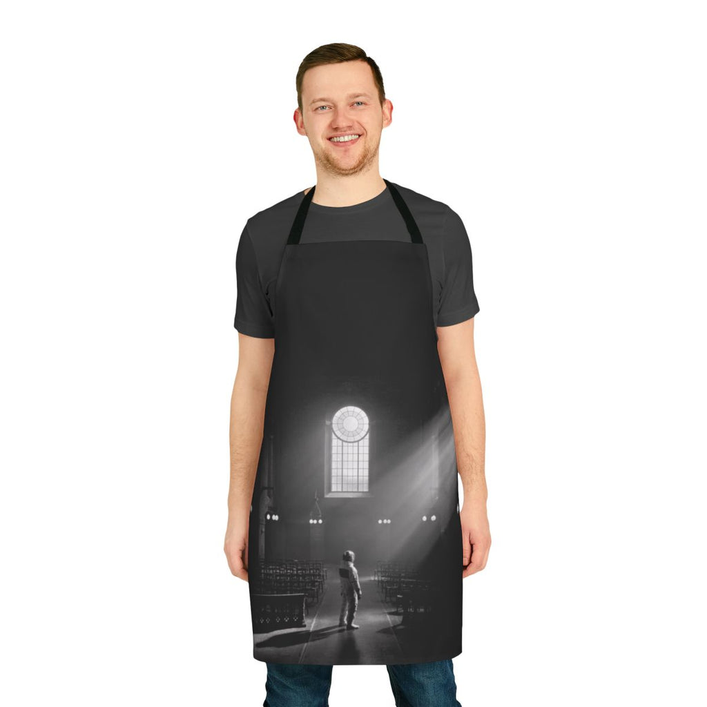 Apron featuring the Architects metalcore band logo and "For Those That Wish to Exist" album artwork
