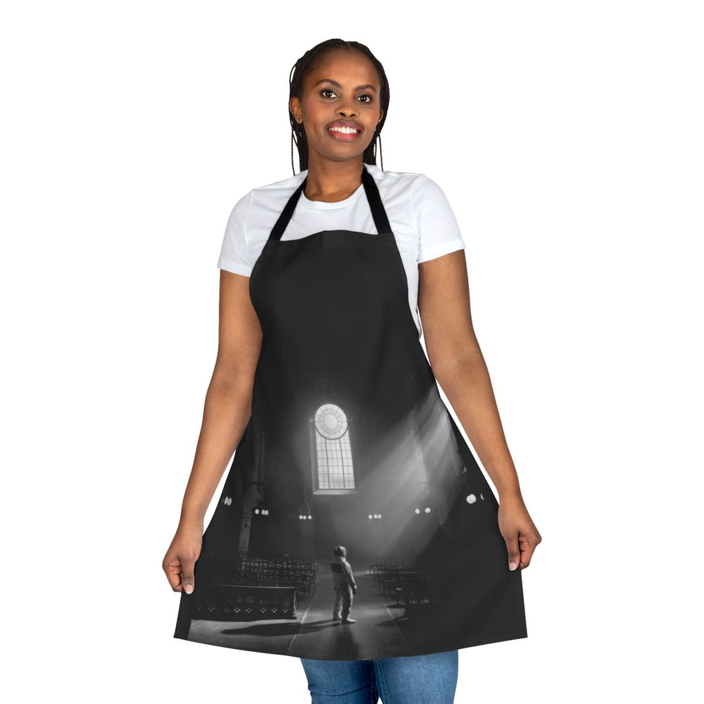 Apron featuring the Architects metalcore band logo and "For Those That Wish to Exist" album artwork