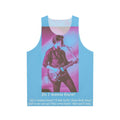Arctic Monkeys Alex Turner Unisex Blue Tank Top