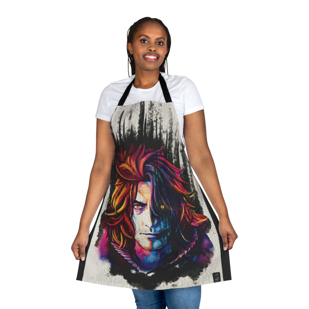Ardyn Izunia inspired apron, featuring the villain from Final Fantasy XV video game.