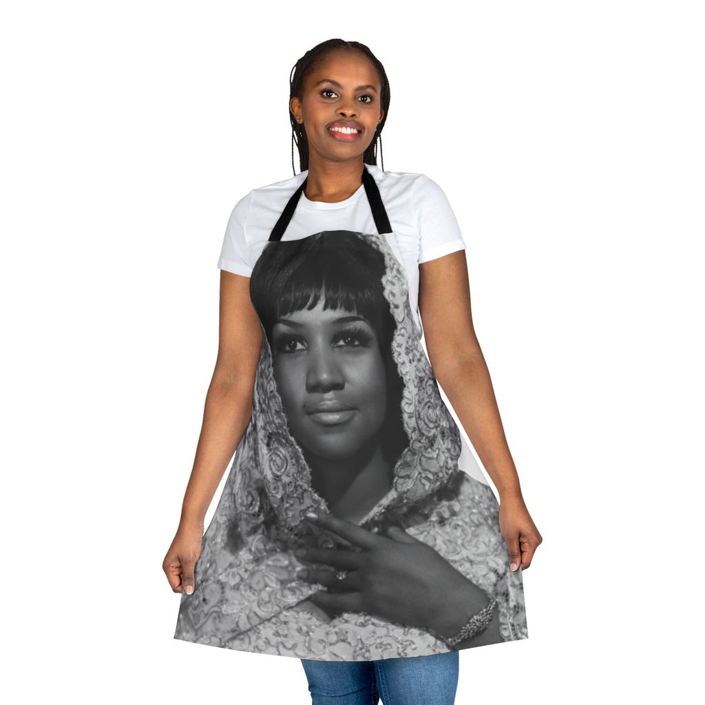 Aretha Franklin Inspired Soul Music Cooking Apron
