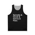 Argentinian rock unisex tank top