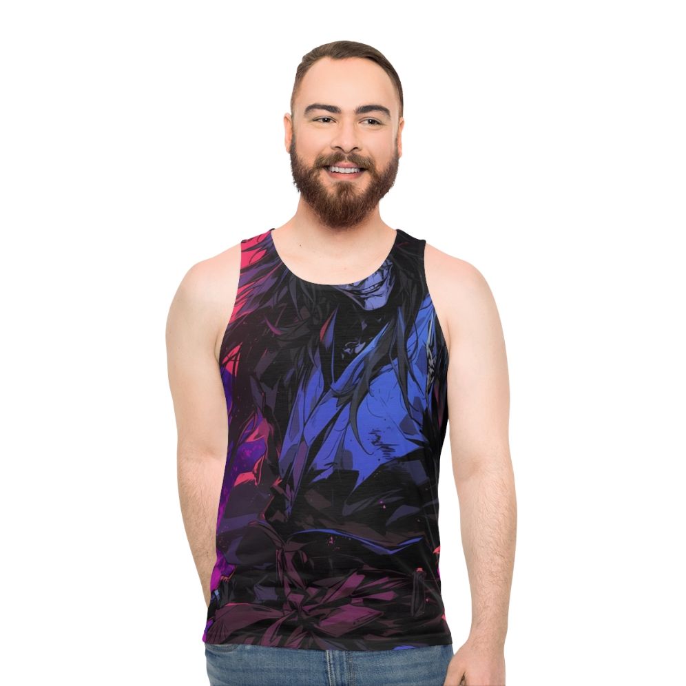 Arikado Genya Mysterious Castlevania Anime Unisex Tank Top