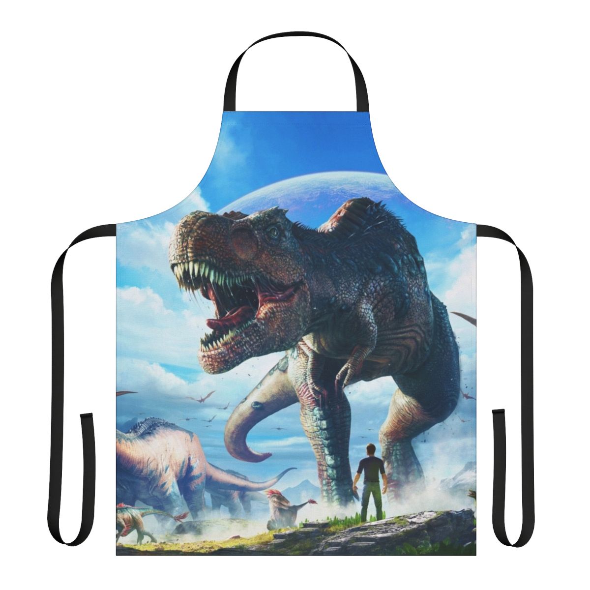 Ark Survival Evolved Inspired T-Rex Dinosaur Apron