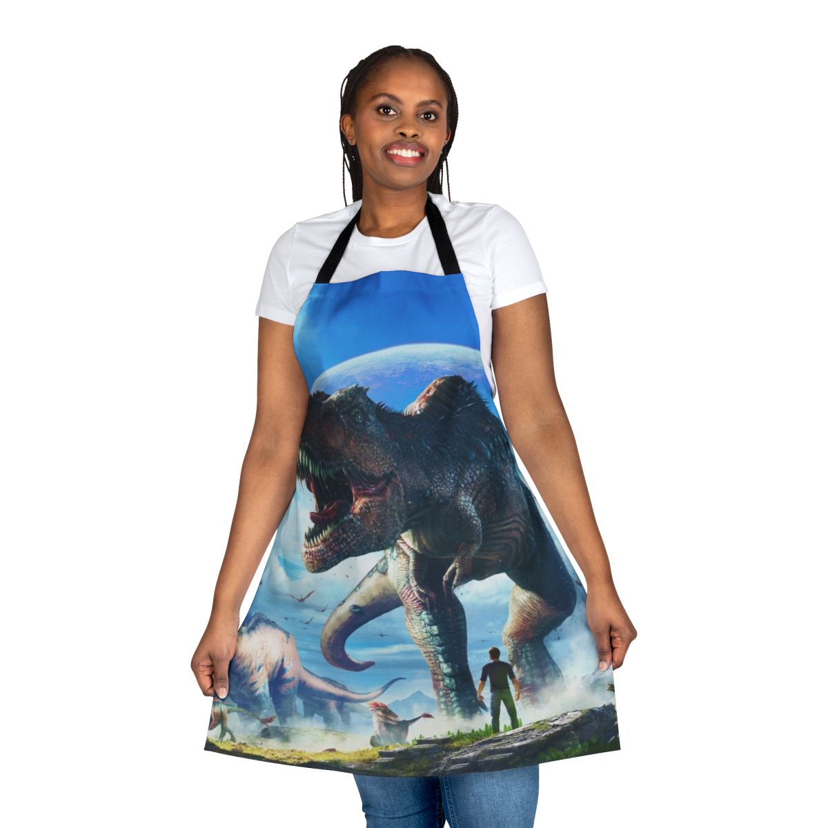 Ark Survival Evolved Inspired T-Rex Dinosaur Apron