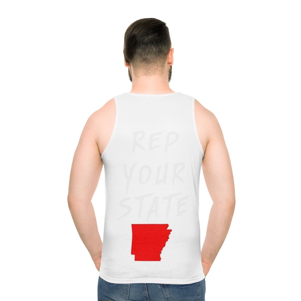 Unisex Arkansas state pride tank top