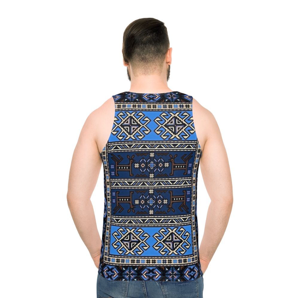 Armenian art pattern unisex tank top